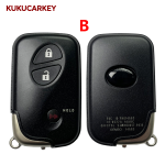 Replacement Smart Remote Key Shell Case 2/3/4 Button TOY48for Lexus ES350 IS250 IS350 RX350 GS430 GS350 LX570 RX350 GX460