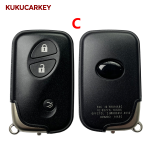Replacement Smart Remote Key Shell Case 2/3/4 Button TOY48for Lexus ES350 IS250 IS350 RX350 GS430 GS350 LX570 RX350 GX460