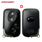 Replacement Smart Remote Key Shell Case 2/3/4 Button TOY48for Lexus ES350 IS250 IS350 RX350 GS430 GS350 LX570 RX350 GX460