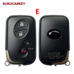 Replacement Smart Remote Key Shell Case 2/3/4 Button TOY48for Lexus ES350 IS250 IS350 RX350 GS430 GS350 LX570 RX350 GX460