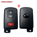2/3/4 Buttons smart key for Toyota car remote shell with blade