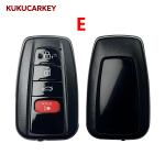 Upgrade Remote 2/3/4Buttons Car Smart Key Shell For Toyota Camry Crown Avalon  Land Cruiser Prius RAV4 Venza 4Runner Fob Case