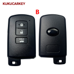 2/3/4 Buttons smart key for Toyota car remote shell with blade
