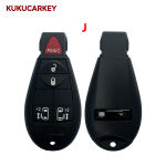 Replacement Car Key Case Shell For Jeep Chrysler Dodge