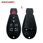Replacement Car Key Case Shell For Jeep Chrysler Dodge
