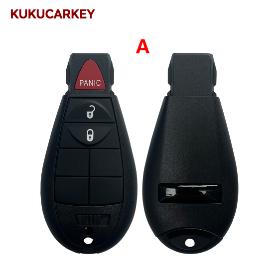 Replacement Car Key Case Shell For Jeep Chrysler Dodge