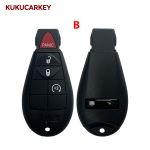 Replacement Car Key Case Shell For Jeep Chrysler Dodge