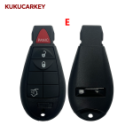 Replacement Car Key Case Shell For Jeep Chrysler Dodge